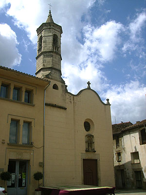 Imatge de la capella del Roser, St Feliu de Pallerols